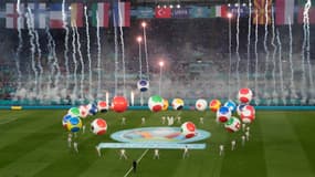 La cérémonie de l'Euro à Rome.