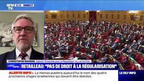 Immigration: "La circulaire de Bruno Retailleau donne des orientations", estime Christophe Marion, député Ensemble pour la République