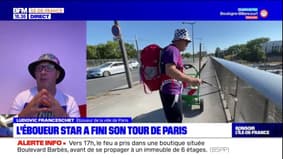 Paris: l'éboueur star de TikTok a terminé son tour de la capitale