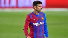 Gerard Piqué avec le Barça en amical contre la Juventus