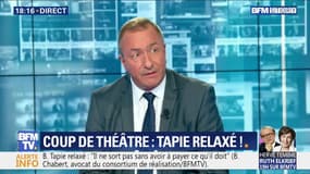 Remboursement de l'arbitrage: l'avocat du consortium de réalisation estime que "Bernard Tapie essaie par tous les moyens de ne pas payer"