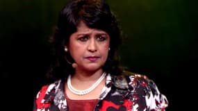 Ameenah Gurib-Fakim, ici donnant une conférence sur la biologie en octobre 2014, est la nouvelle présidente élue de l'île Maurice.