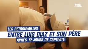 Football / Colombie : Les retrouvailles de Luis Diaz avec son père après 12 jours de captivité
