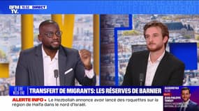 Transfert de migrants : les réserves de Barnier - 19/10