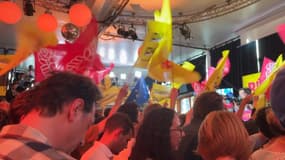 Le QG du Parti socialiste à Paris.