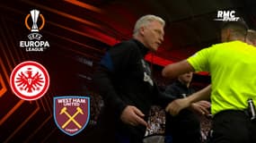 Francfort 1-0 West Ham : L'expulsion de Moyes qui s'en prend à un ramasseur de balle