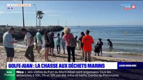 Golfe-Juan: les enfants font la chasse aux déchets marins