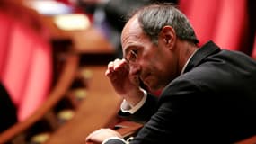 Eric Woerth sur les bancs de l'Assemblée nationale, le 8 octobre. L'ancien ministre du Budget est aussi député UMP de l'Oise.