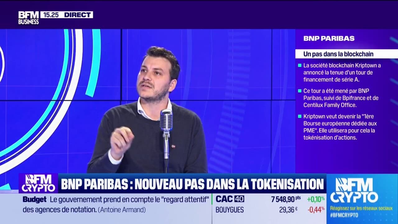 BNP Paribas: nouveau pas dans la tokenisation