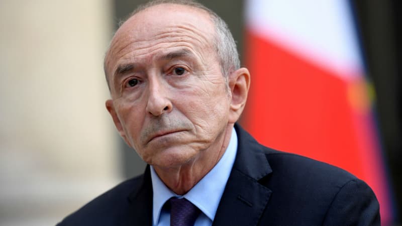 Gérard Collomb le 10 septembre 2017 à l'Élysée (photo d'illustration)