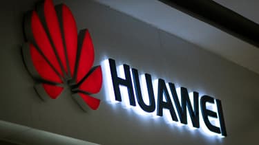 Le logo de Huawei.