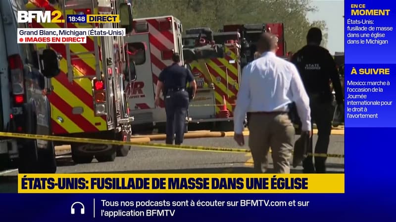 États-Unis: une fusillade dans une église mormone du Michigan fait au moins un mort et plusieurs blessés