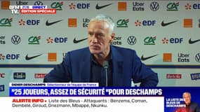 "Il n'y a pas d'inquiétude": Didier Deschamps se veut rassurant sur la forme de Benzema  