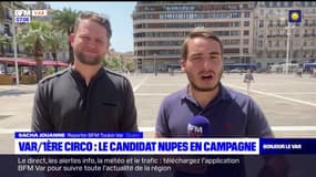 Législatives: Eric Habouzit, candidat NUPES, lance sa campagne pour la 1ère circonscription du Var