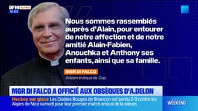 Loiret: l'ancien évêque de Gap a officié aux obsèques d'Alain Delon