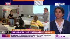 Absences à l'école sur les ponts de mai : "Le côté "on ne savait pas", c'est assez hypocrite"