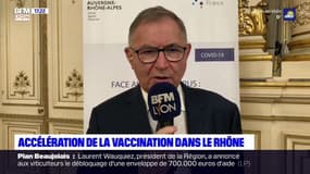 10.000 vaccins supplémentaires dans le Rhône:  "la vaccination va monter en puissance" assure le directeur de l'ARS