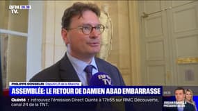 Le retour de Damien Abad à l'Assemblée nationale embarrasse ses anciens collègues des Républicains