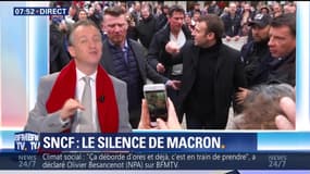 L’édito de Christophe Barbier: Le silence de Macron face à la grève des cheminots