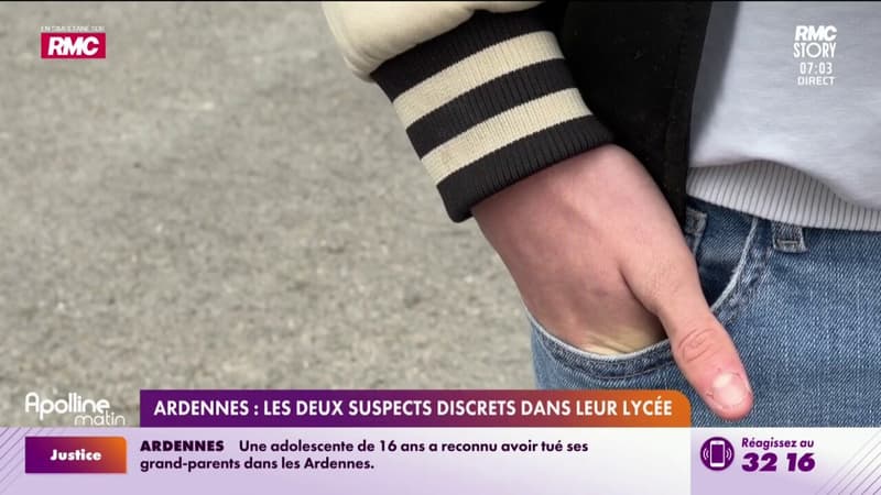 Ardenne : les deux suspects discrets dans leur lycée