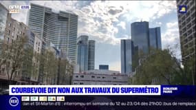 La mairie de Courbevoie dit non aux travaux du supermétro