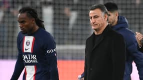 Christophe Galtier à la fin de Juve-PSG, le 2 novembre 2022