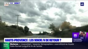 Retour aux 90km/h: les Alpes-de-Haute-Provence lancent une consultation