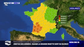 Orages: 8 déparements du sud-ouest de la France placés en vigilance orange par Météo-France