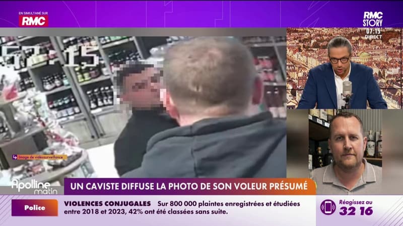 Un caviste diffuse la photo de son voleur présumé