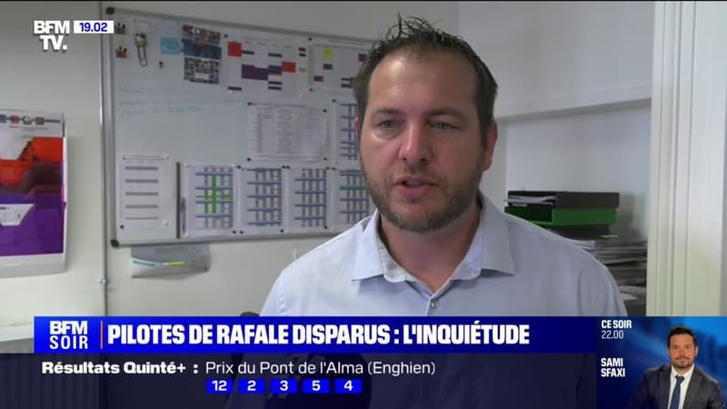 Pas de signe des deux pilotes recherchés: Le témoignage du maire de Colombey-les-Belles (Meurthe-et-Moselle), secteur au-dessus duquel deux avions Rafale sont entrés en collision