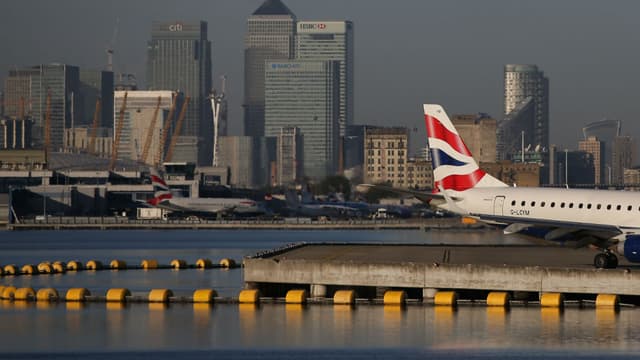 L'aéroport de Londres-City en octobre 2017