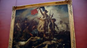 La liberté guidant le peuple, tableau d'Eugène Delacroix au Louvre
