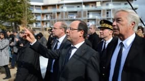 François Hollande lors d'une visite à Dijon consacrée à l'emploi, en mars dernier.
