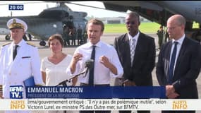Ouragan Irma: Emmanuel Macron au chevet des Antilles