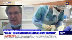 "Il faut respecter les règles sanitaires à la maison": l'appel du chef du service des urgences au CHU de Lille