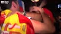 Football / Contraste entre supporters espagnols et chiliens à Madrid - 18/06
