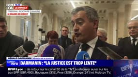 Gérald Darmanin affirme vouloir obtenir des "crédits supplémentaires" pour la Justice