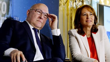Michel Sapin et Ségolène Royal ont présenté mardi 3 janvier à Paris le processus d'émission de la première obligation verte française.