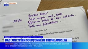 Bac : un lycéen soupçonné de triche avec l'IA
