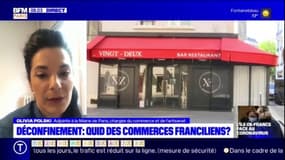 Olivia Polski, adjointe à la mairie de Paris chargée du commerce et de l'artisanat, encourage les commerçants qui le peuvent à rouvrir, mais "dans de bonnes conditions sanitaires"