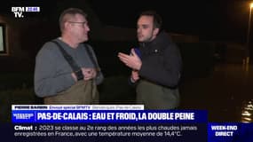 "On ne se sent pas aidés": Le dépit de Jean-Patrice, habitant de Blendecques (Pas-de-Calais) dont le domicile a été inondé à la suite de la crue de l'Aa