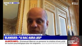 Sibeth Ndiaye sur les enseignants "qui ne travaillent pas": pour Jean-Michel Blanquer, "c'est une phrase malheureuse qu'elle a elle-même corrigée"
