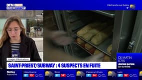 Quatre suspects toujours recherchés après l'agression dans un Subway à Saint-Priest