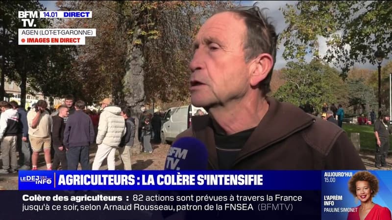 Lot-et-Garonne: les agriculteurs de la Coordination rurale ont déversé des déchets devant la préfecture d'Agen avant une rencontre prévue avec le préfet