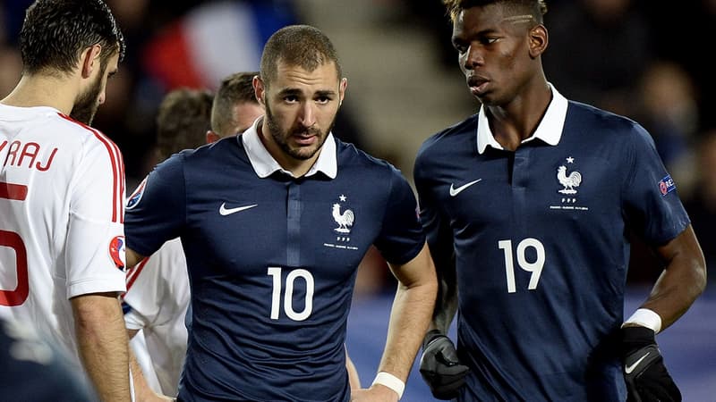 Karim Benzema et Paul Pogba
