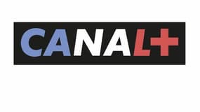 Le logo de Canal+ habillé du drapeau tricolore.