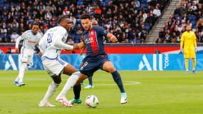 Gonçalo Ramos lors de PSG-Strasbourg, 21 octobre 2023