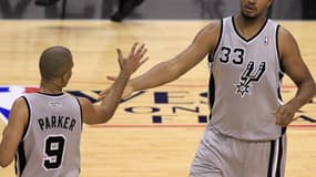 Tony Parker et Boris Diaw