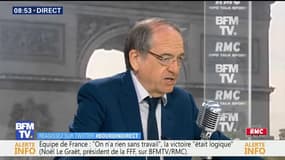 Retour des Bleus: "En aucun cas, le balcon n'a été loué ou demandé au Crillon", assure Noël Le Graët