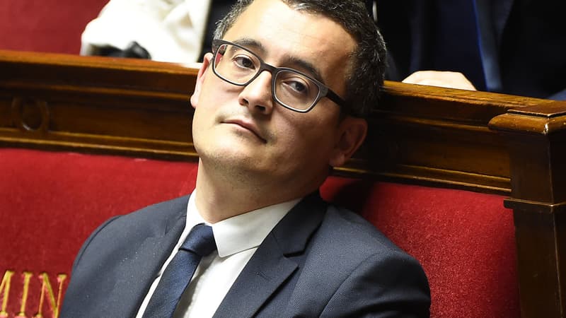 Gérald Darmanin ironise sur Laurent Wauquiez.